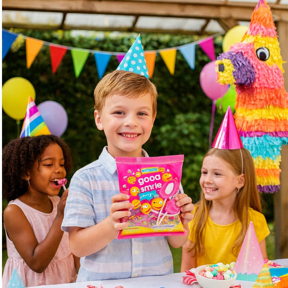 Chupa chupas rellenos sabor a tutti frutti Good Smile Pietrobon (480 g / 1.06 lb) - Miniatura 5