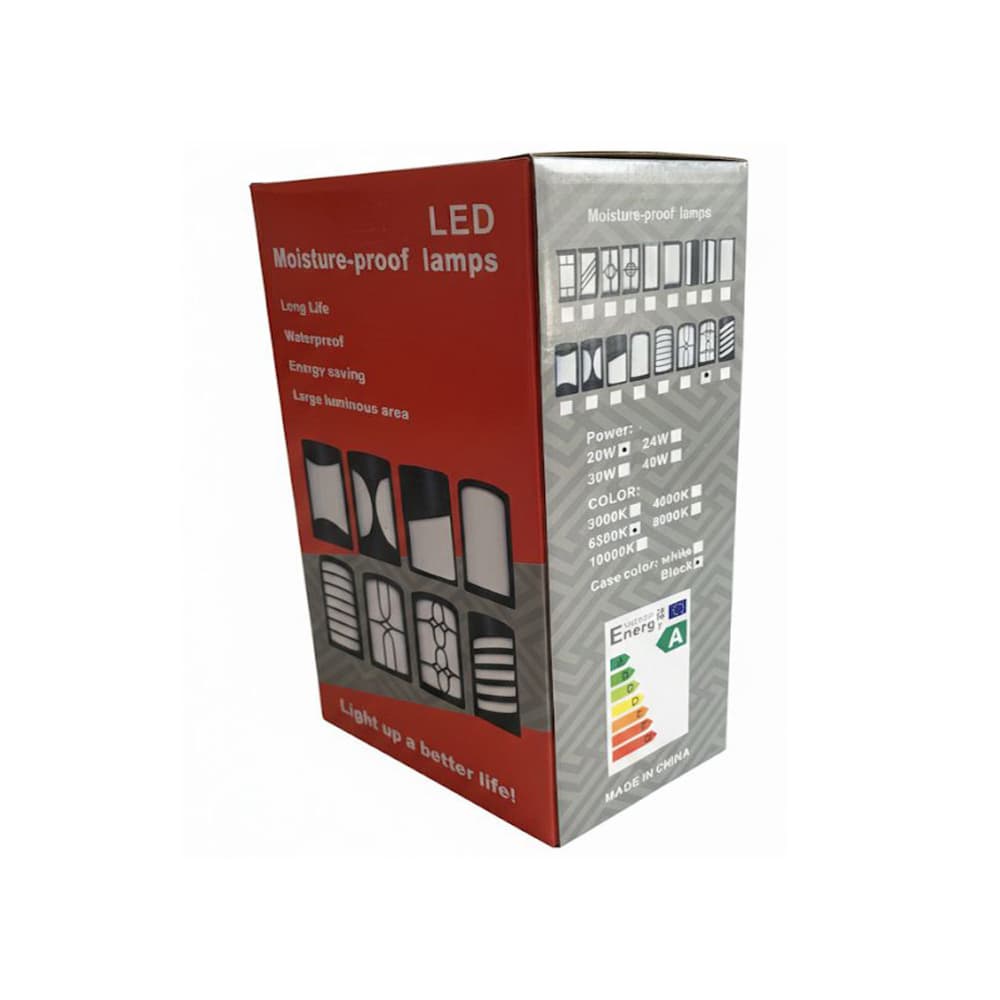 Lámpara diseño de rayas led a prueba de humedad ODM - Miniatura 4