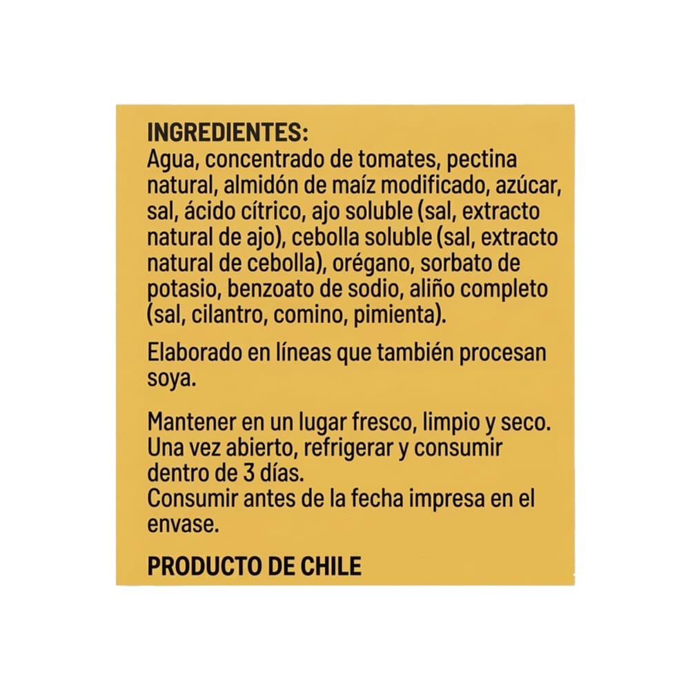Salsa de tomate italiana Aconcagua (200 g / 7 oz) - Miniatura 3