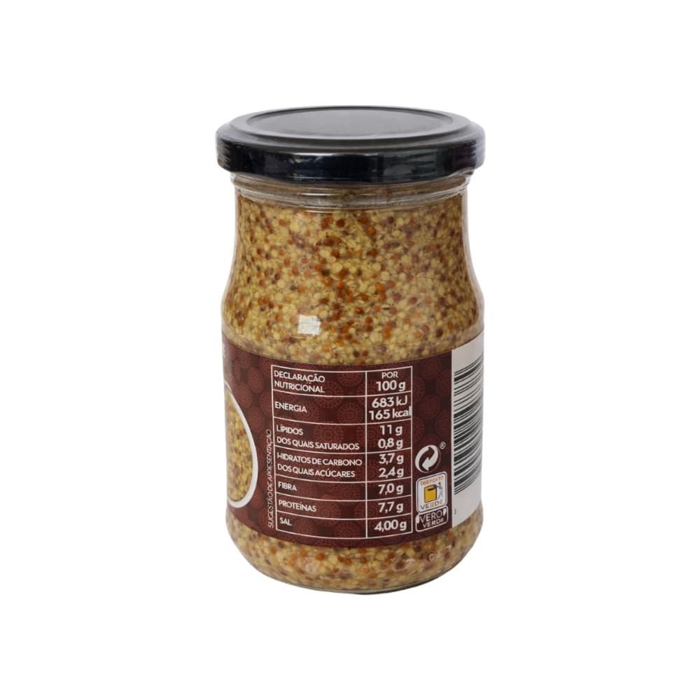 Mostaza en granos tarro de cristal L'Ancienne Continente (190 g / 6.7 oz) - Miniatura 2