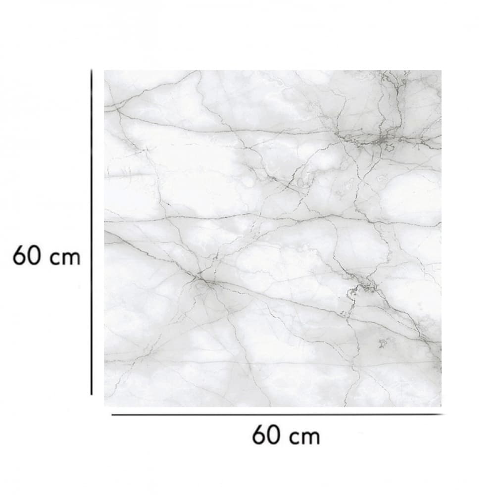 Caja de losas de porcelana pulida culcutta white 600 mm x 600 mm (4 U) - Miniatura 3