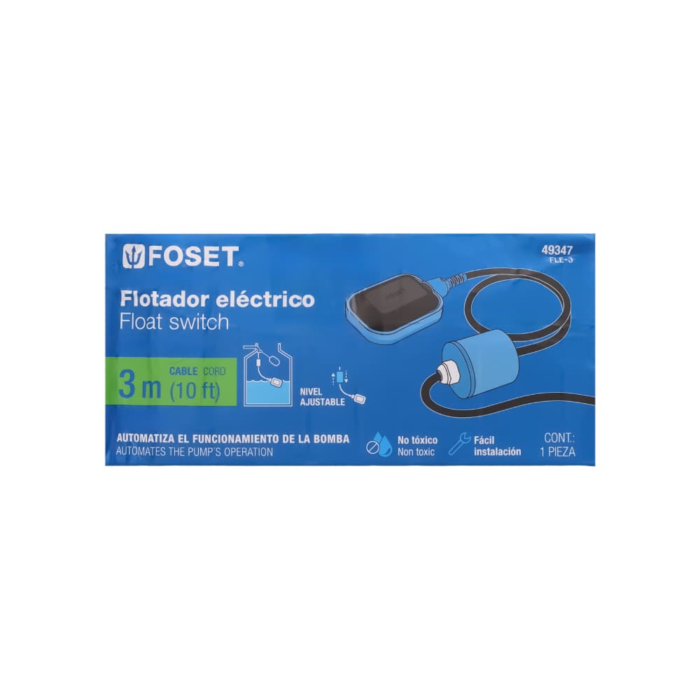 Flotante eléctrico-automático Foset FLE-3 - Miniatura 4