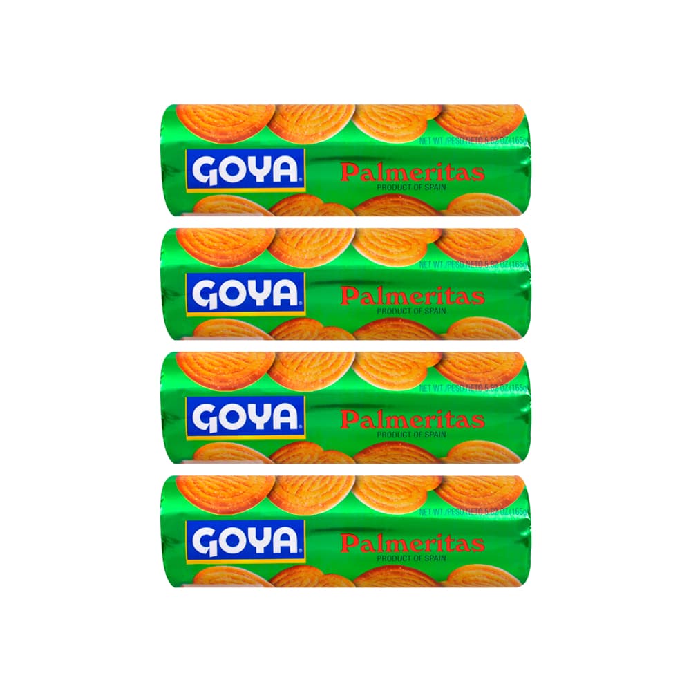 Galletas Palmeritas Goya (4 x 165 g / 5.82 oz) - Imagen 1