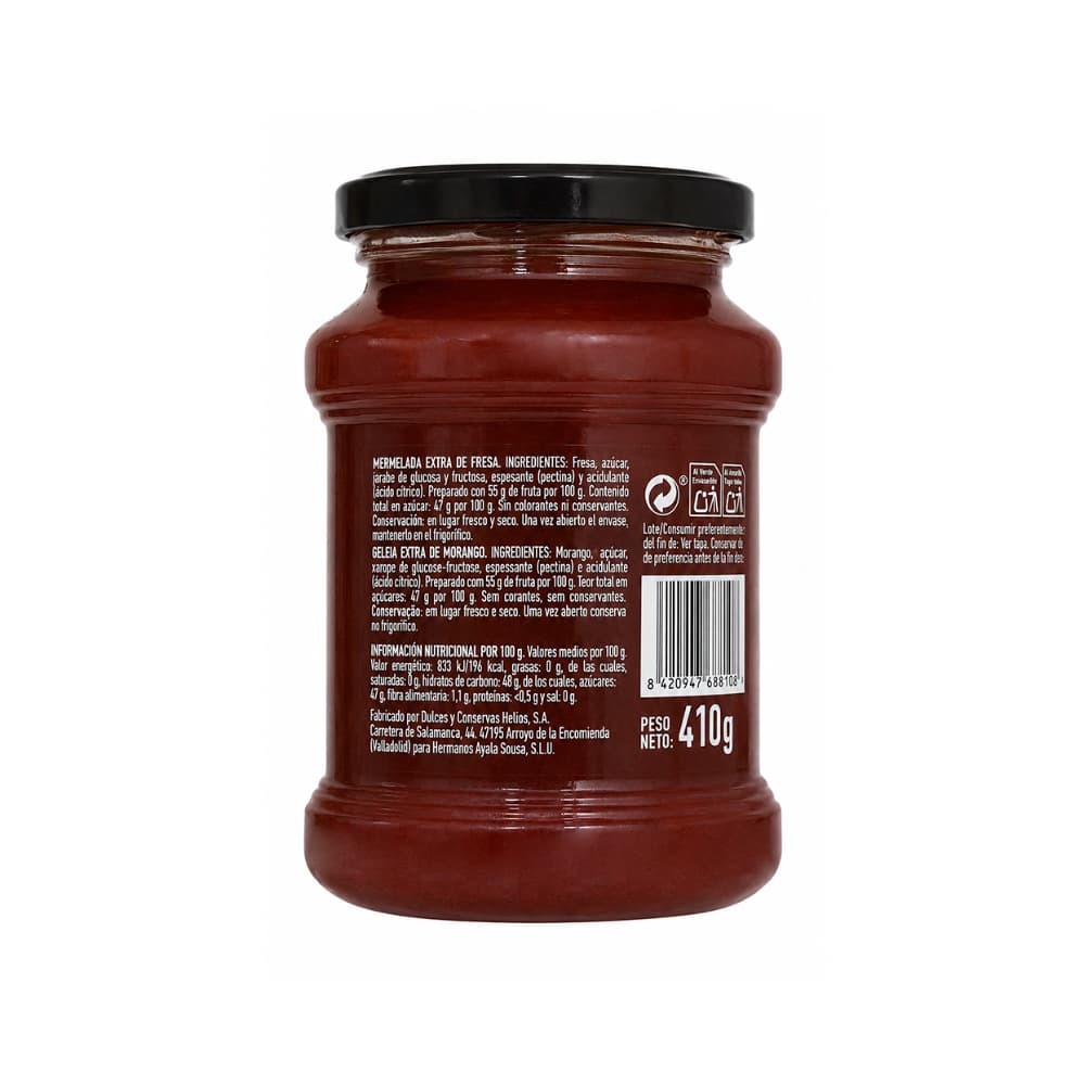 Mermelada extra de fresa Ayala (410 g / 14.5 oz) - Miniatura 3