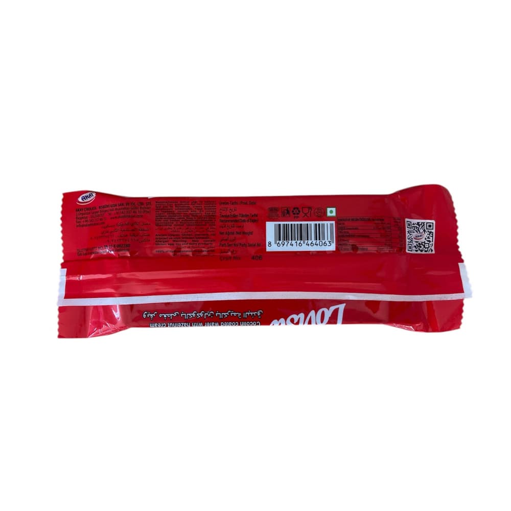 Barra de chocolate con cobertura de cacao y crema de avellanas Lovisa (55 g / 1.94 oz) - Miniatura 3