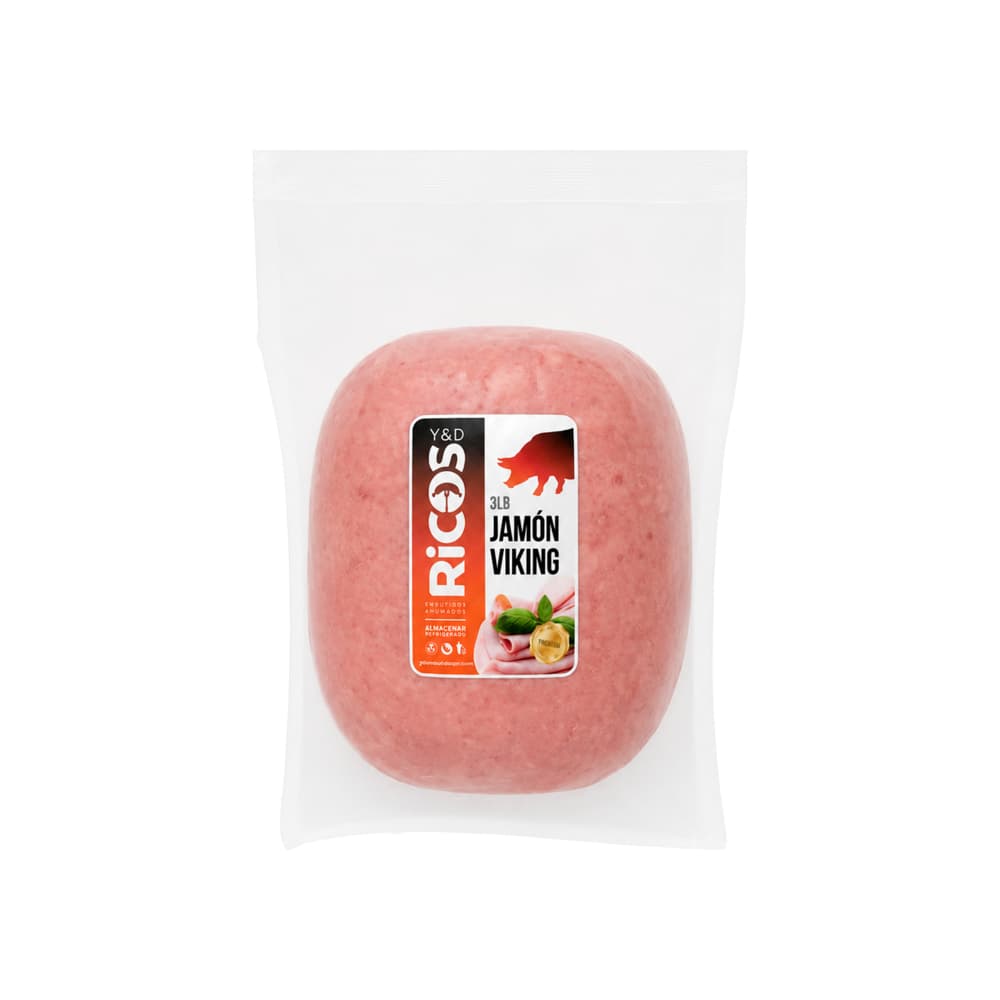 Jamón viking Tradicional Y&D Ricos (1.36 kg / 3 lb) - Miniatura 2
