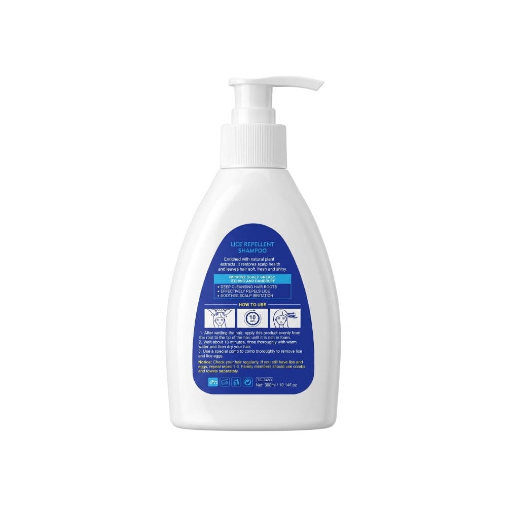 Champú repelente de piojos con peine fino Tree City (300ml / 10.14 oz) - Miniatura 2