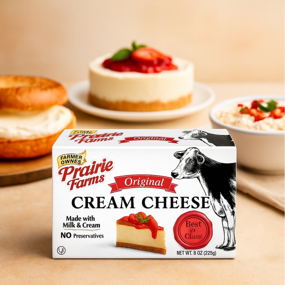 Queso crema Prairie Farms (226 g / 8 oz) - Miniatura 5