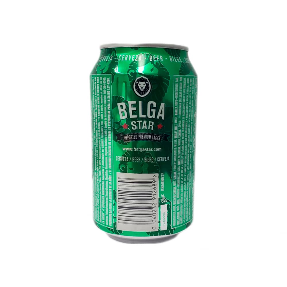 Cerveza premium Belga Star (6 x 330 ml) - Miniatura 2