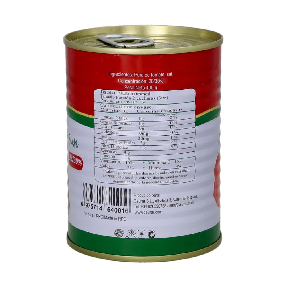 Pasta de tomate Portobello (400 g / 14.11 oz) - Miniatura 7