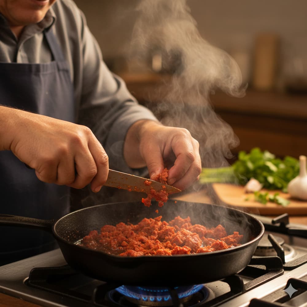 Masa de chorizo Bravo (4 x 400 g / 14.10 oz) - Miniatura 5