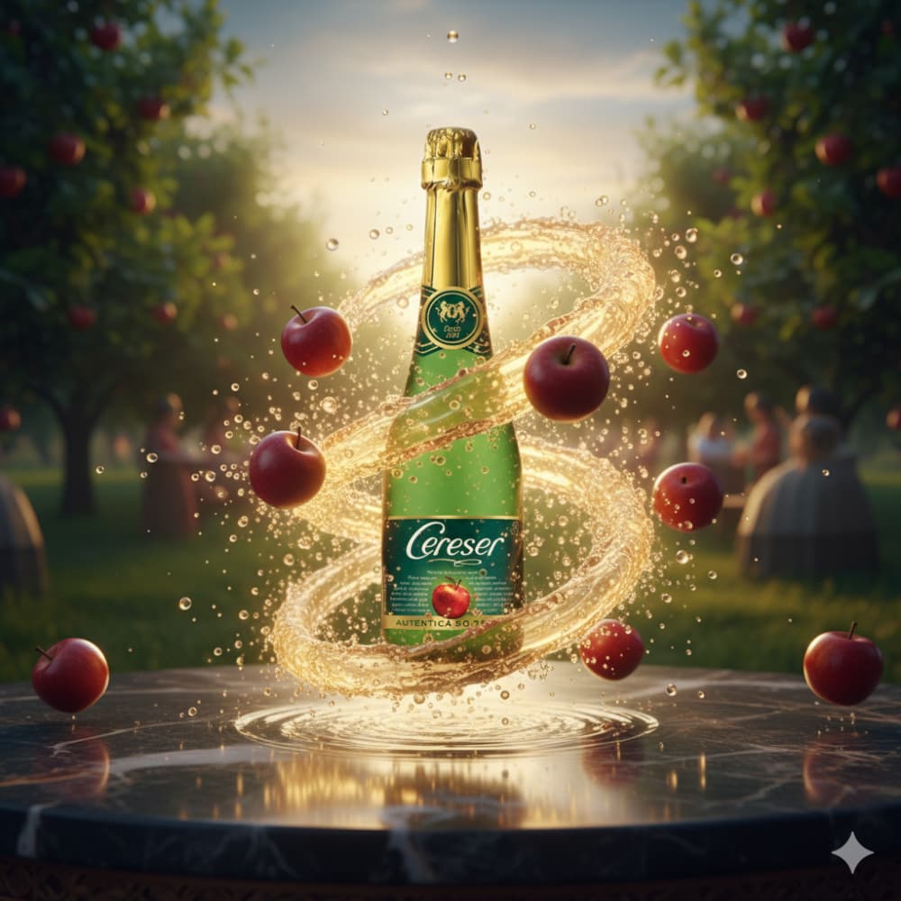 Sidra de manzana Cereser (660 ml / 22.31 floz) - Miniatura 5