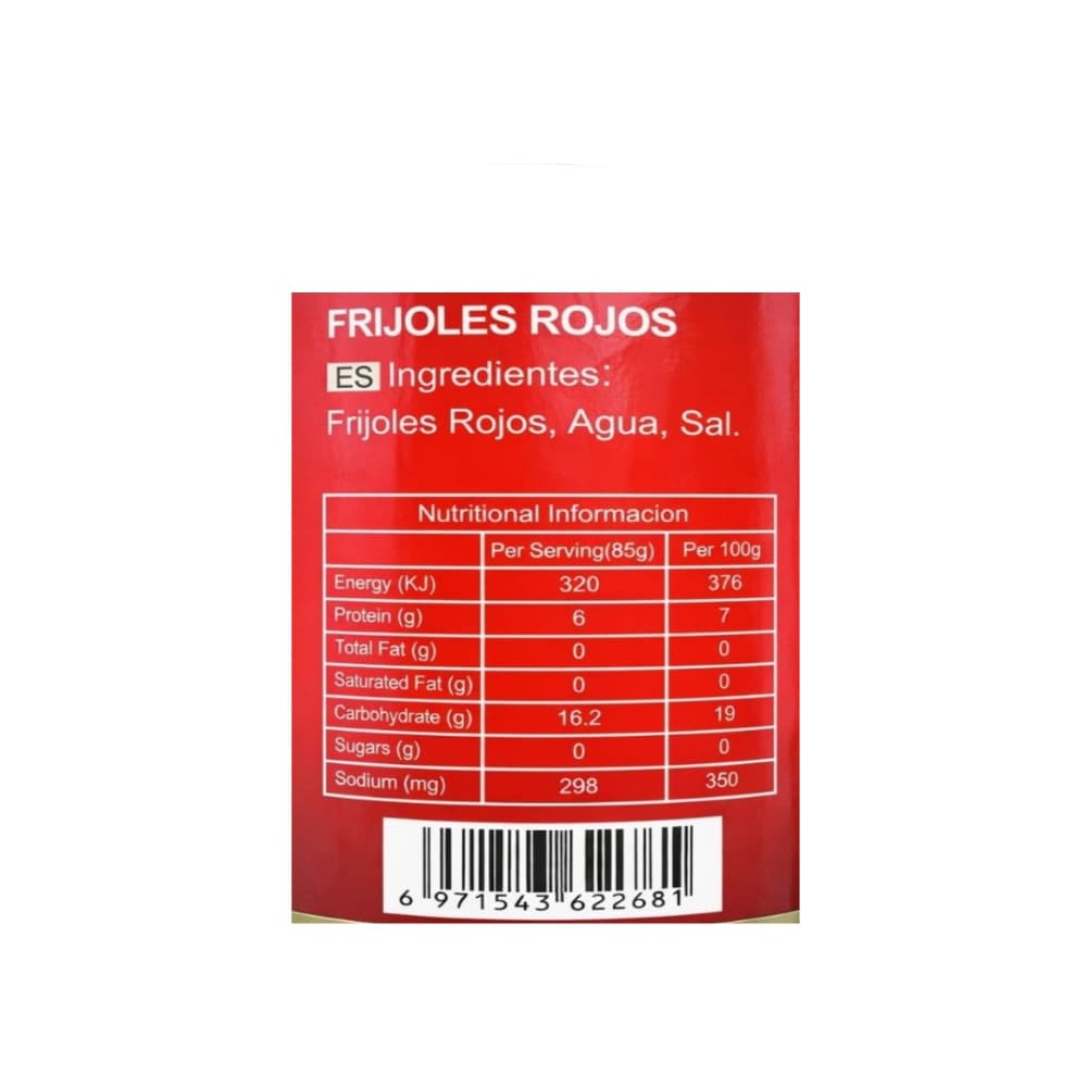 Frijoles rojos enlatados La Sabrosa (425 g / 15 oz) - Miniatura 4