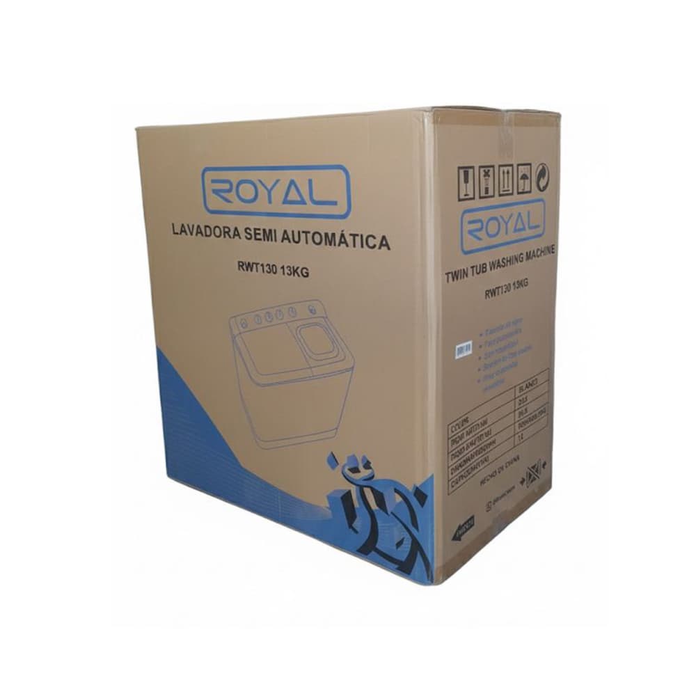Lavadora semiautomática 13 Kg RWT-130 Royal RWT-130 - Miniatura 6