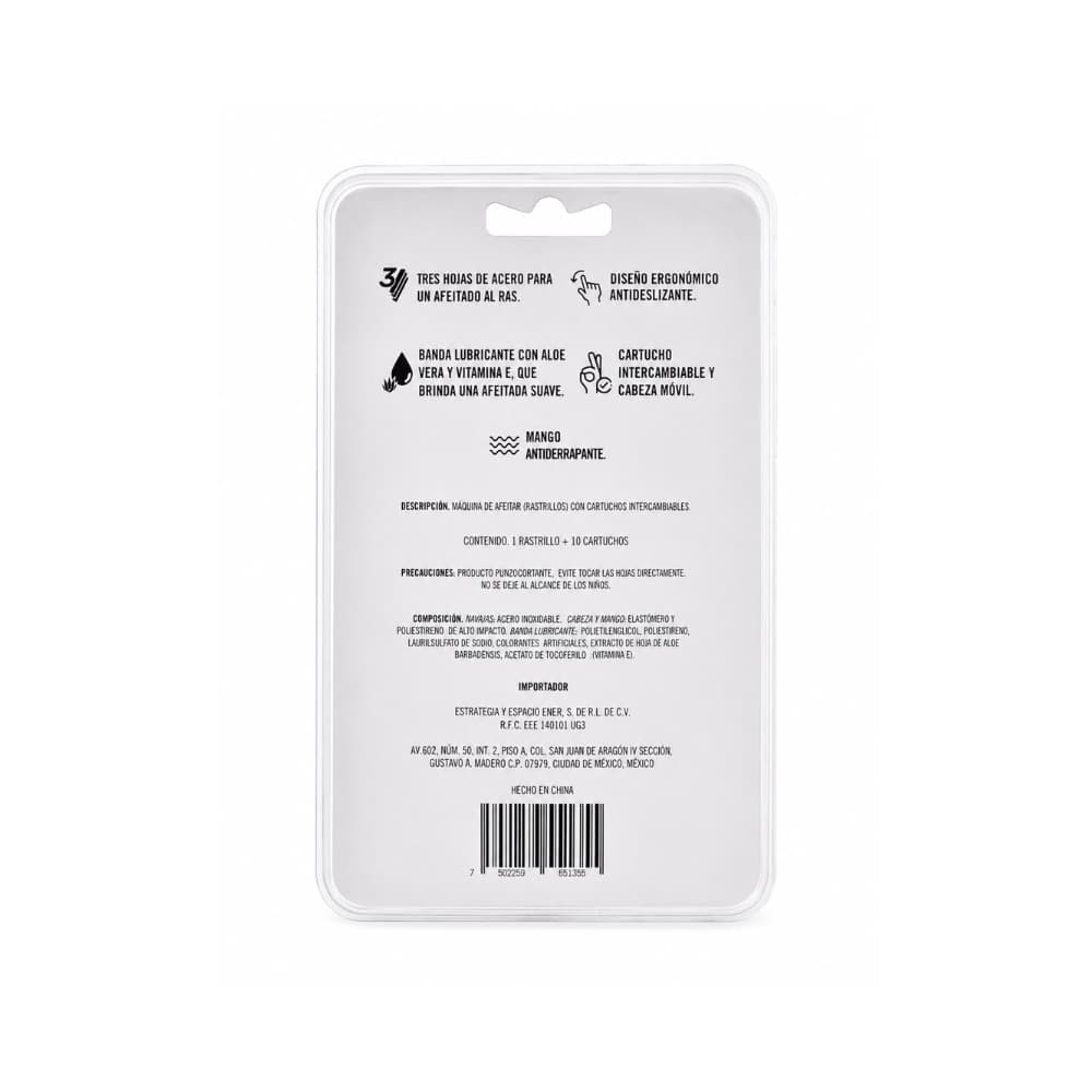 Máquinas de afeitar con 11 cartuchos Xpert Sensitive 3 - Miniatura 2