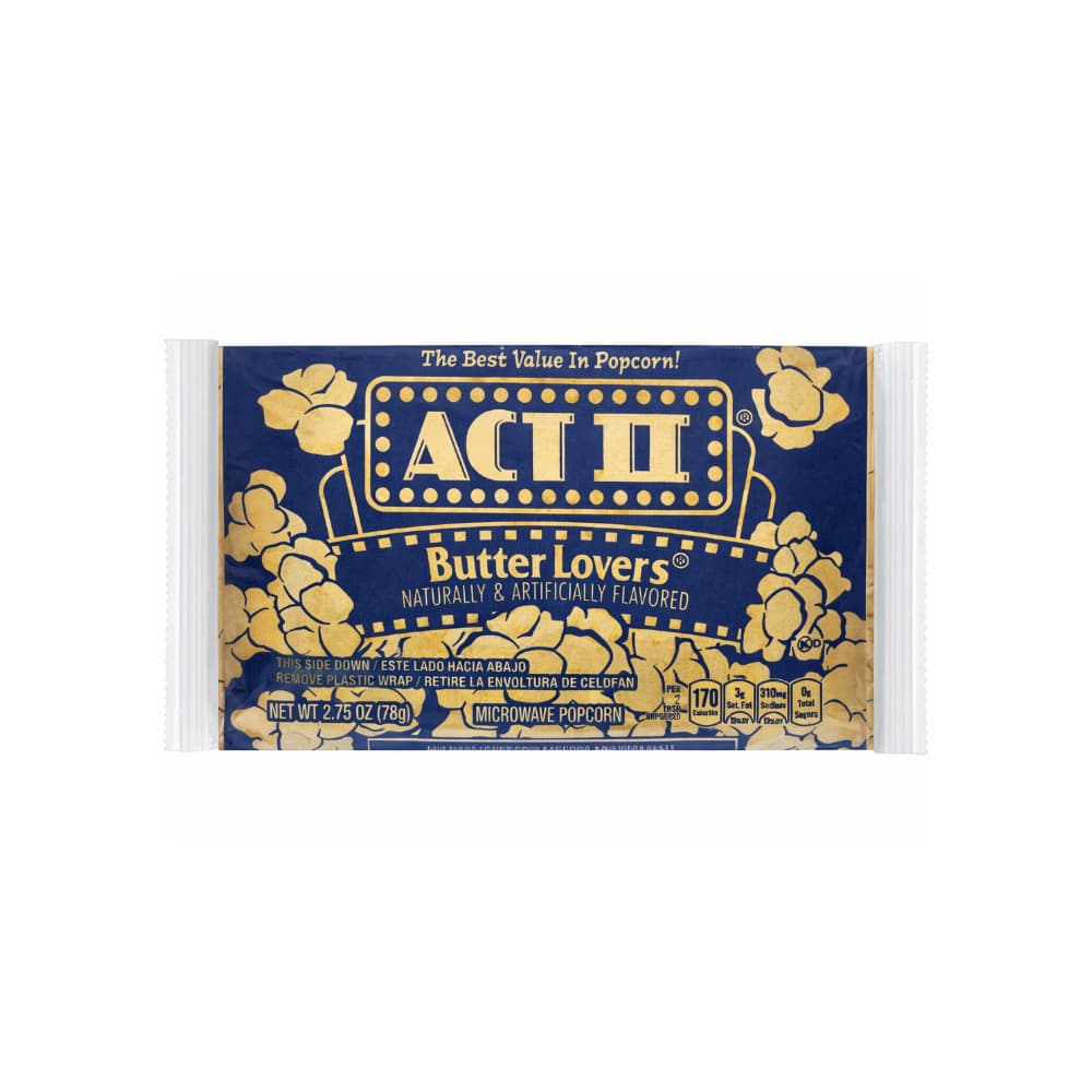 Palomitas de maíz sabor mantequilla ACT II (78 g / 2.75 oz) - Miniatura 1
