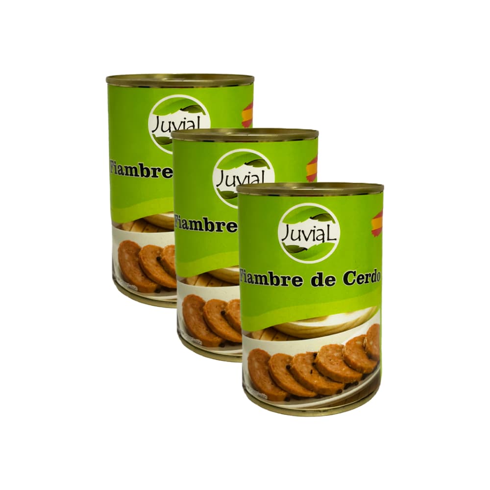 Fiambre de cerdo ( 3 x 415 g / 14.64 oz) - Imagen 1