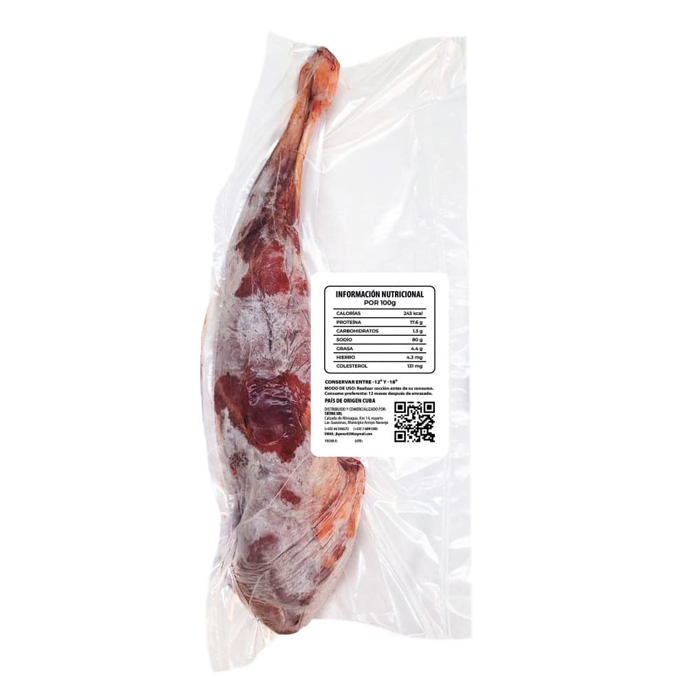 Pierna de carnero Campo Vivo (1.81 kg / 4 lb) - Miniatura 3