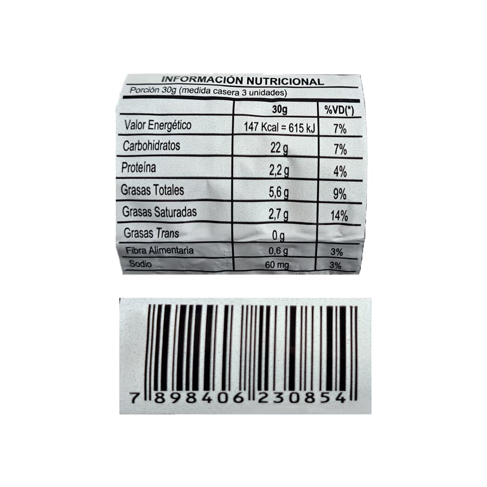 Galletas sabor chocolate rellenas sabor cereza Luanitos (110 g / 3.8 oz) - Miniatura 3