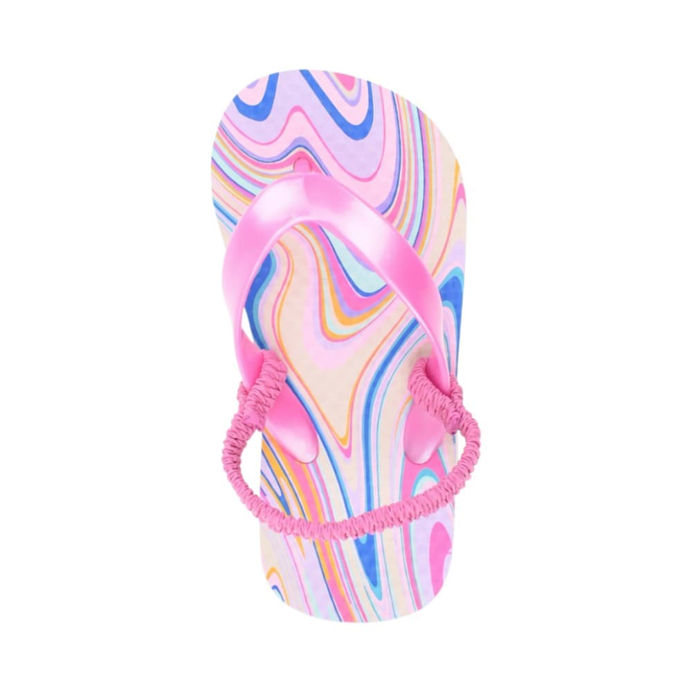 Sandalias para niña pequeña con estampado tie dye Wonder Nation (Talla 9 / 10) - Miniatura 4