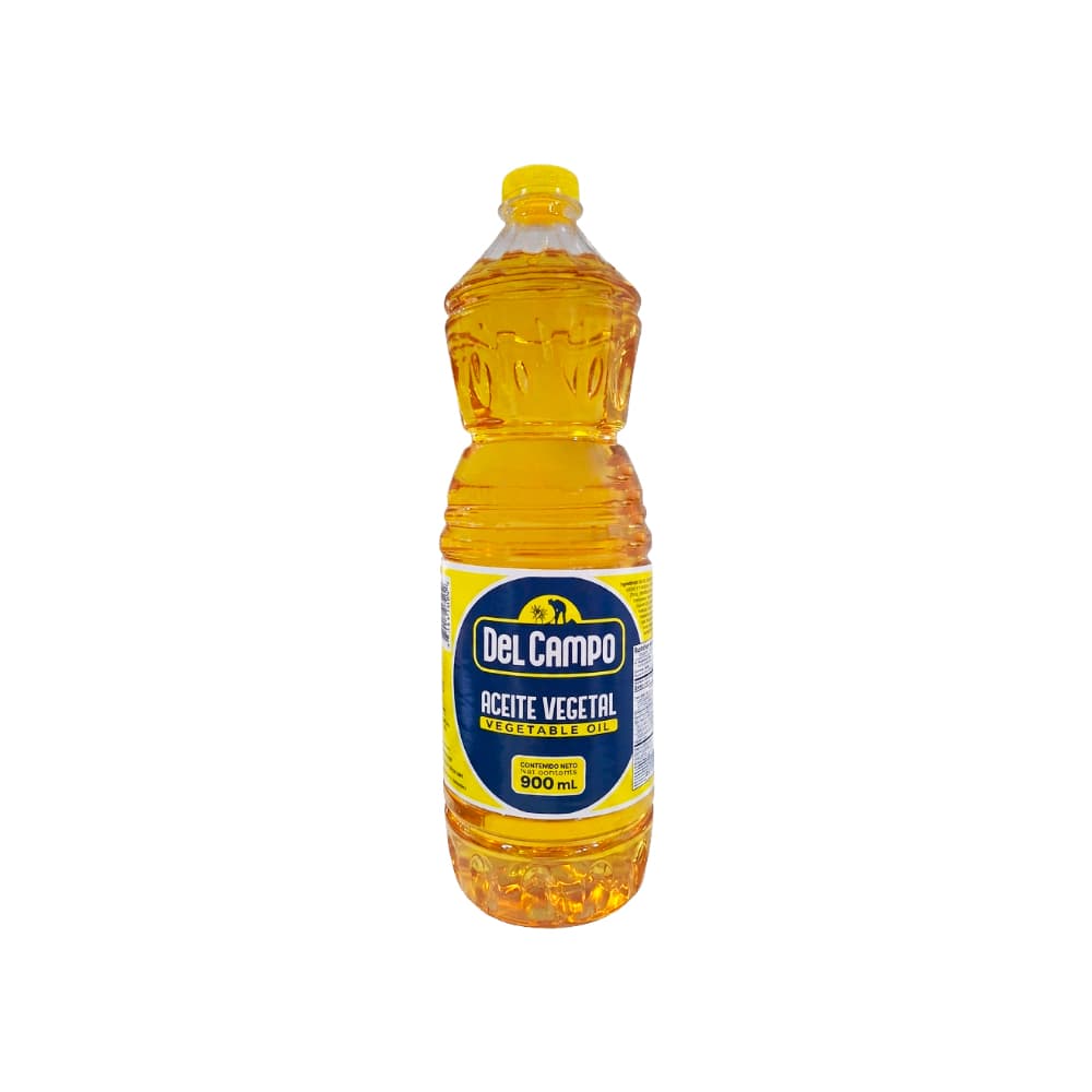 Aceite vegetal de oleína de palma y soya Del Campo (900 ml) - Miniatura 1