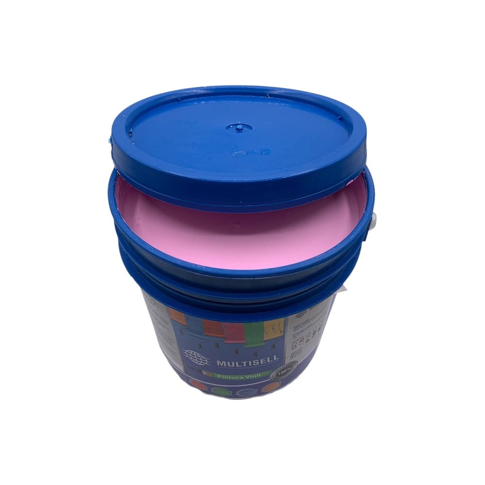 Pintura vinil color rosado pastel Multisell (4 L) - Miniatura 3