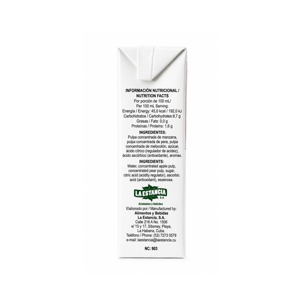 Caja de néctar mediterráneo La Estancia (27 x 200 ml) - Miniatura 3