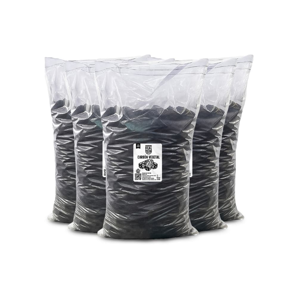 Carbón vegetal Cosecha Real (5 x 5 kg / 11 lb) - Miniatura 1