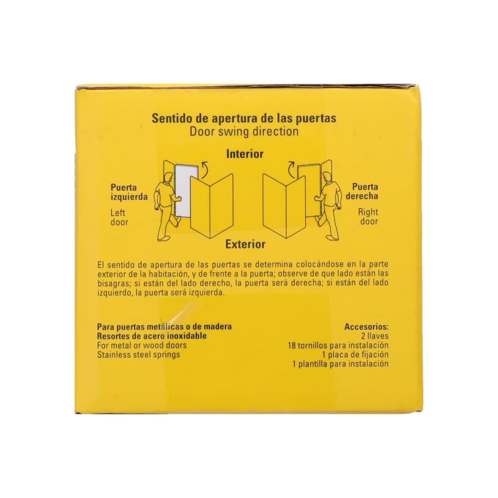 Cerradura de puerta yale Hermex CS-75IP - Miniatura 6