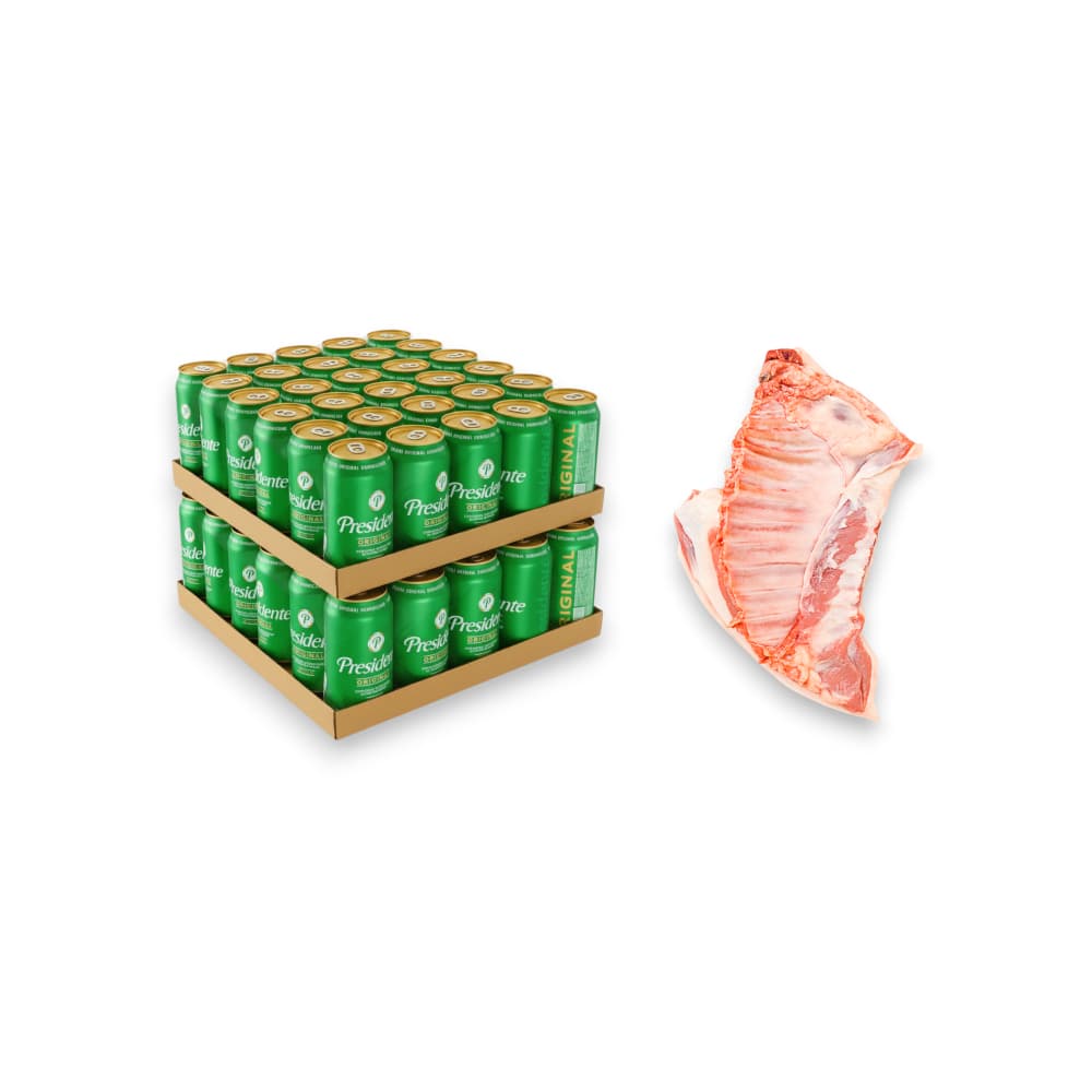 Combo selecto navideño con costillas de cerdo (4.75 kg / 10.45 lb) - Imagen 1