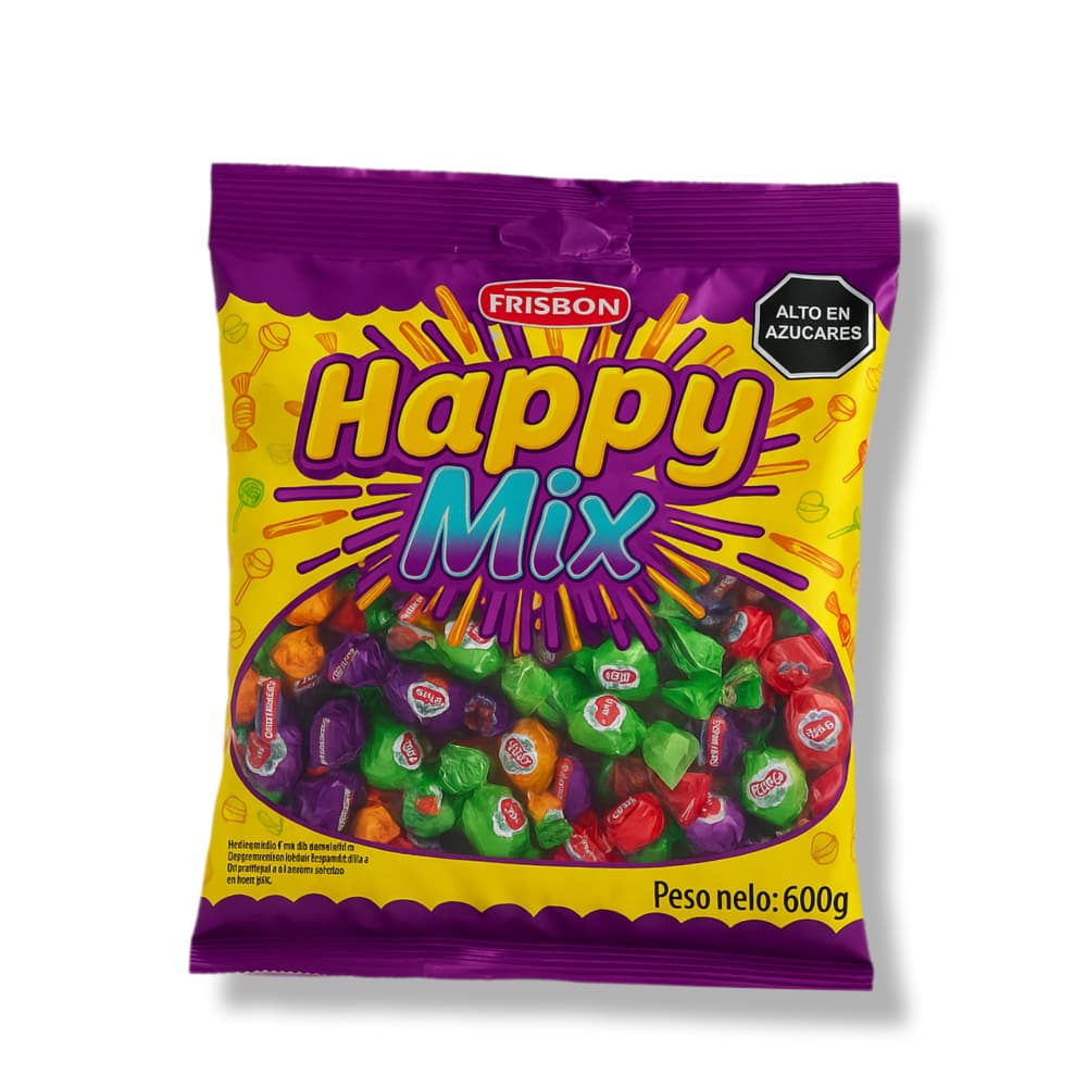 Caramelos Happy Mix (600 g / 21.16 oz) - Miniatura 1