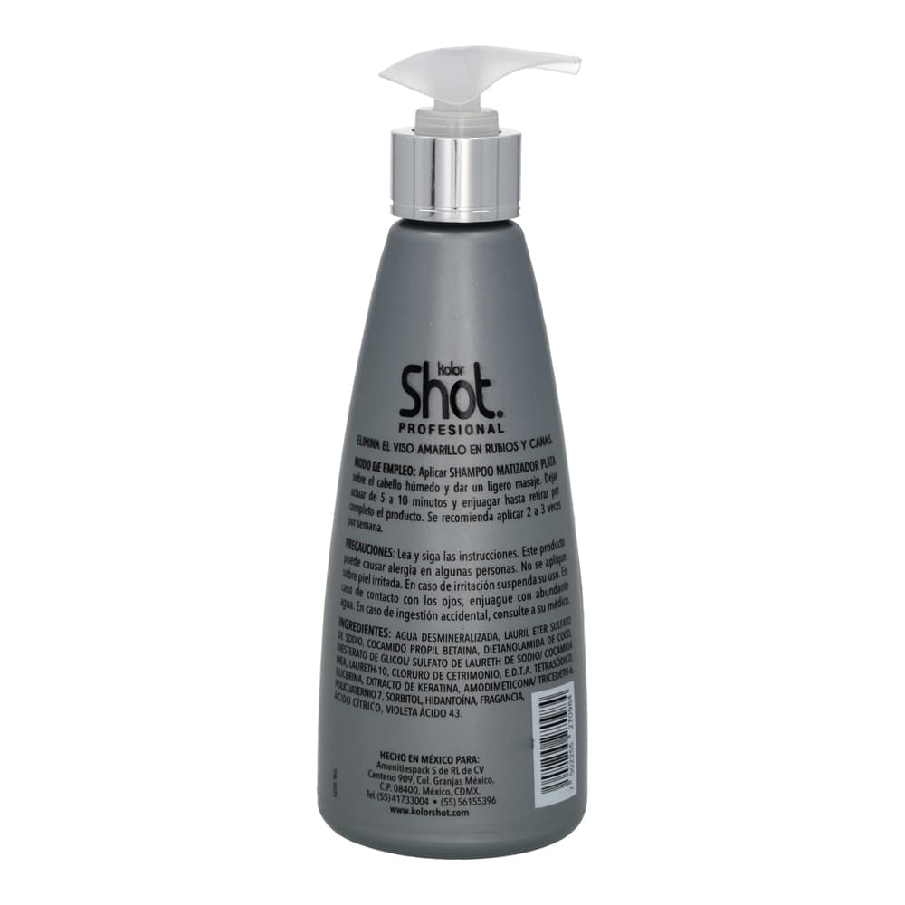 Champú matizador plata Kolor Shot (300 ml / 10.14 floz) - Miniatura 4