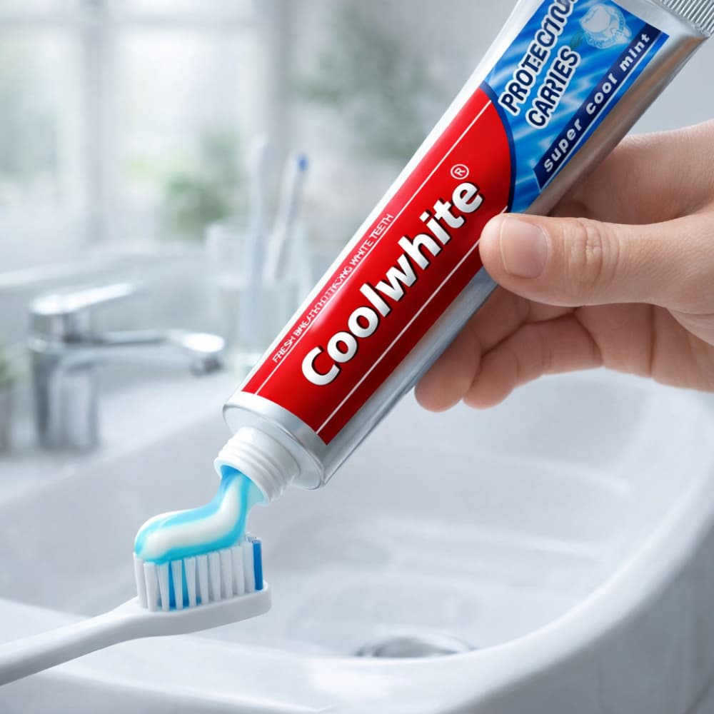 Pasta dental mentolada Coolwhite (3 x 120 g / 4.23 oz) - Miniatura 4