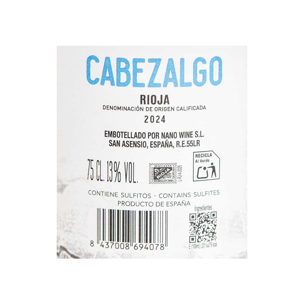 Vino rosado Rioja Cabezalgo (750 ml) - Miniatura 3