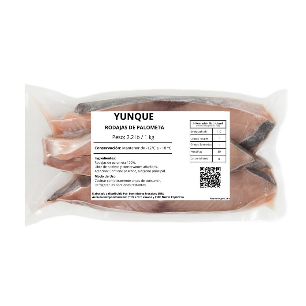 Rodajas de palometa Yunque (1 kg / 2.2 lb) - Miniatura 2