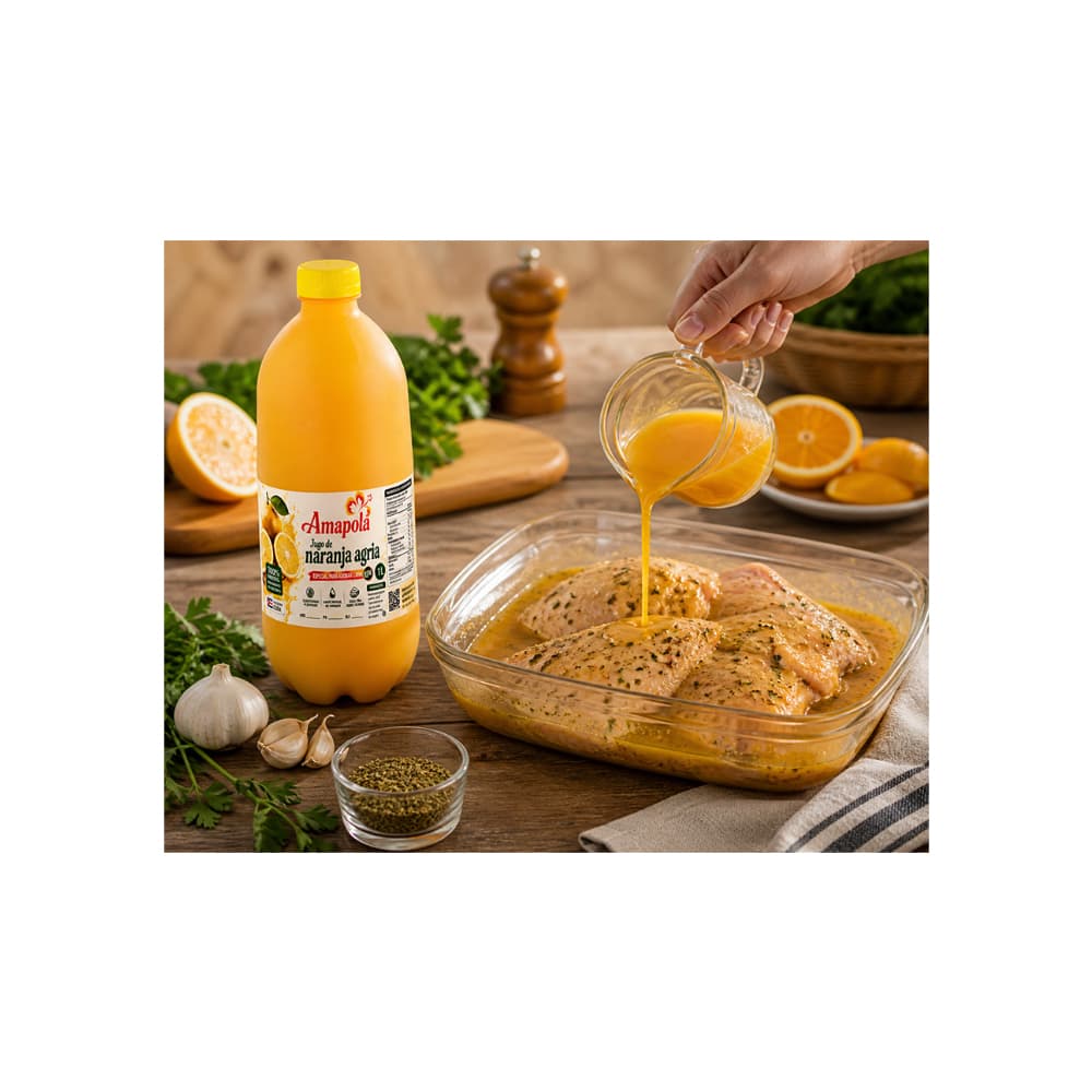 Jugo de naranja agria Amapola (1 L) - Miniatura 5