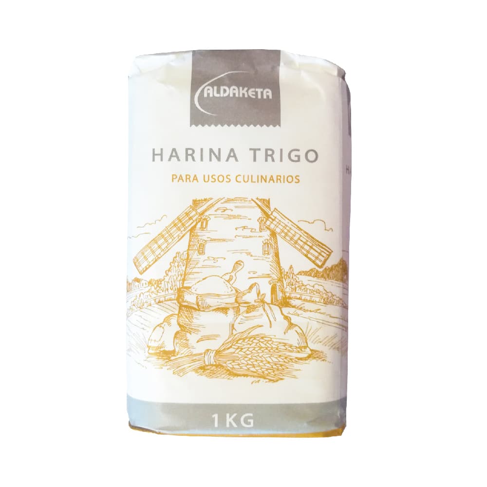 Harina de trigo Aldaketa (1 kg / 2.2 lb) - Imagen 1
