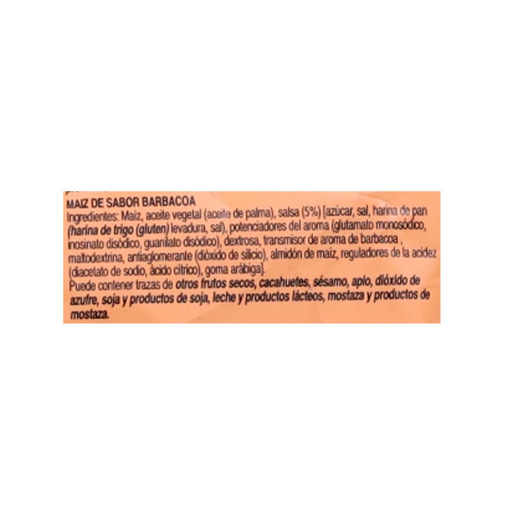 Maíz con sabor a barbacoa List Nuts (75 g / 2.65 oz) - Miniatura 3
