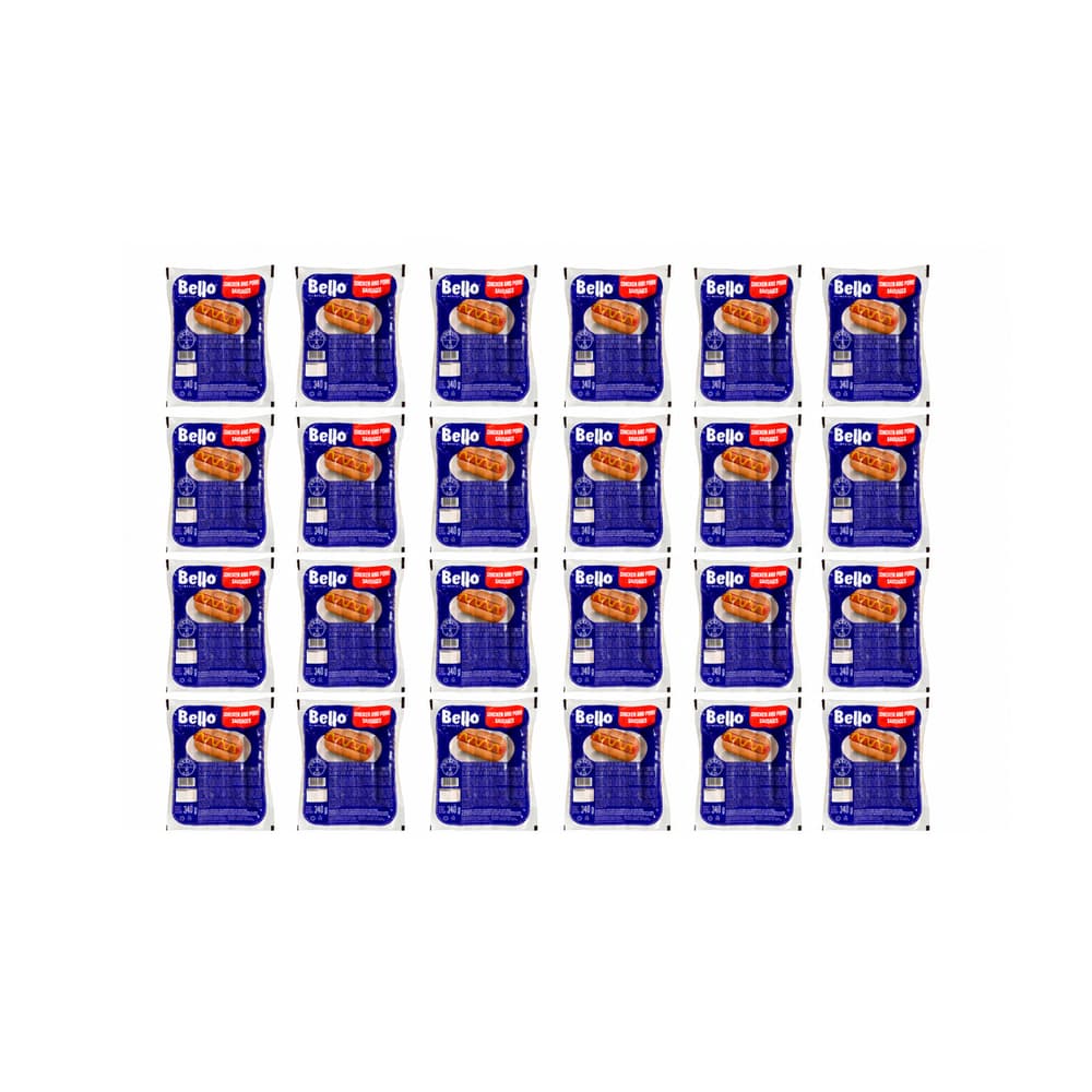 Salchicha mixta de pollo y cerdo Bello ( 24 x 340 g / 12 oz) - Miniatura 1