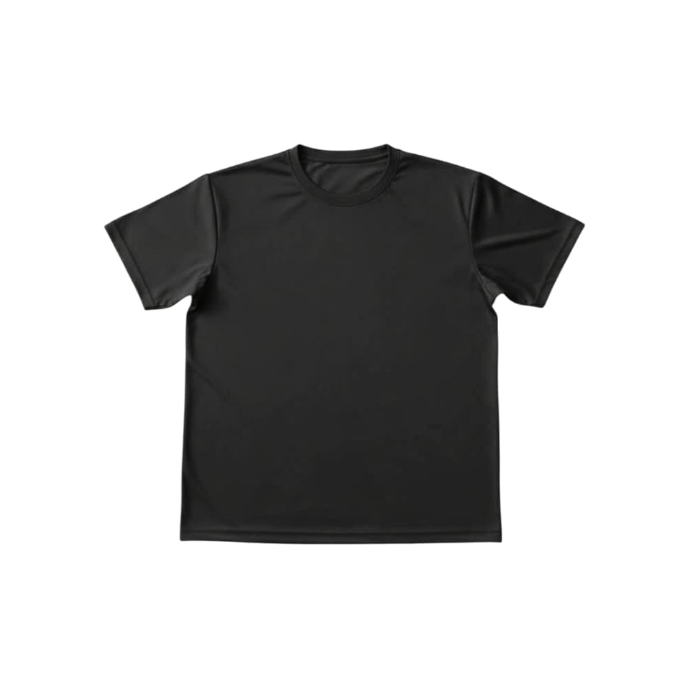 Camiseta negra de cuello redondo para hombre Torbex (Talla M) - Miniatura 3