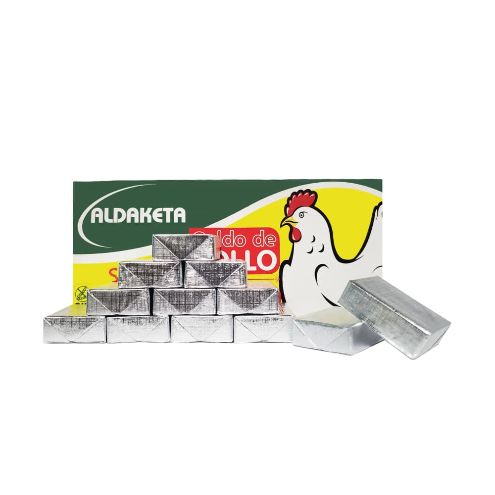 Cubos de caldo de pollo Aldaketa (120 g / 4.23 oz) - Miniatura 3