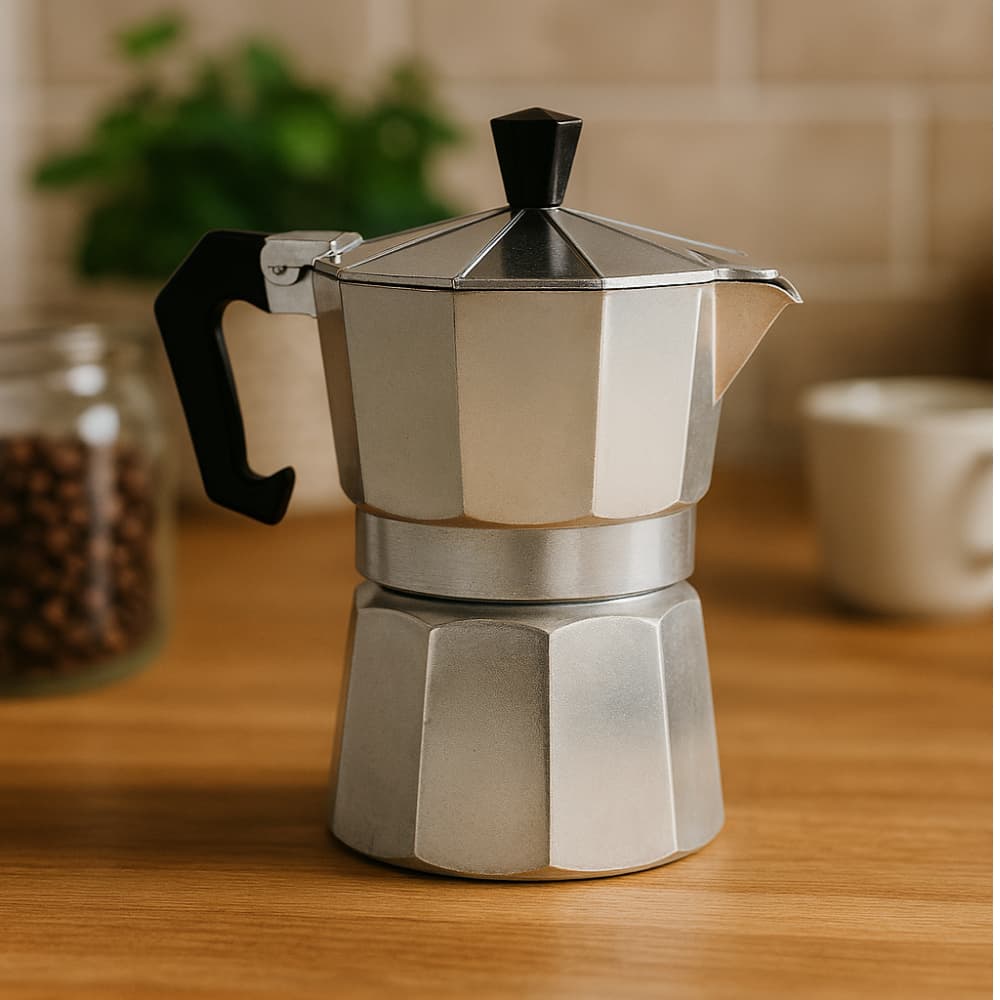 Cafetera clásica de 3 tazas Cjinghan - Miniatura 5