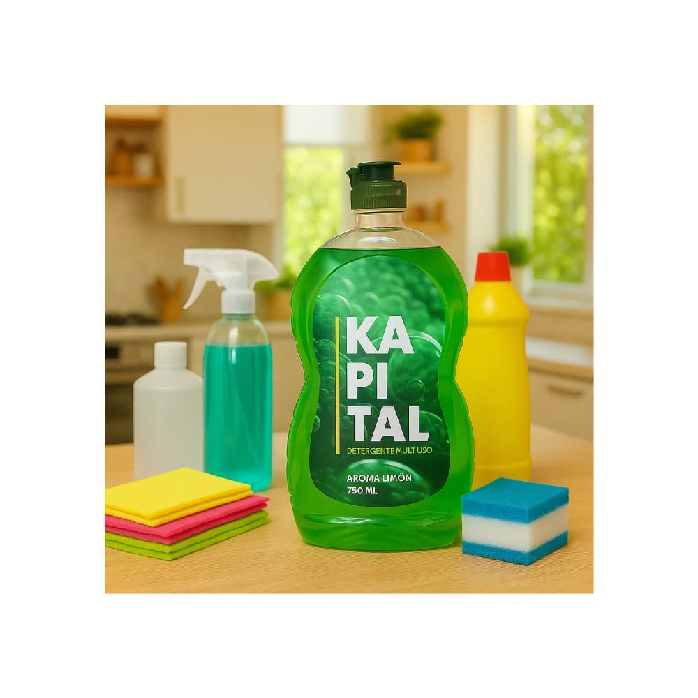Detergente multiuso aroma limón Kapital (750 ml) - Miniatura 3