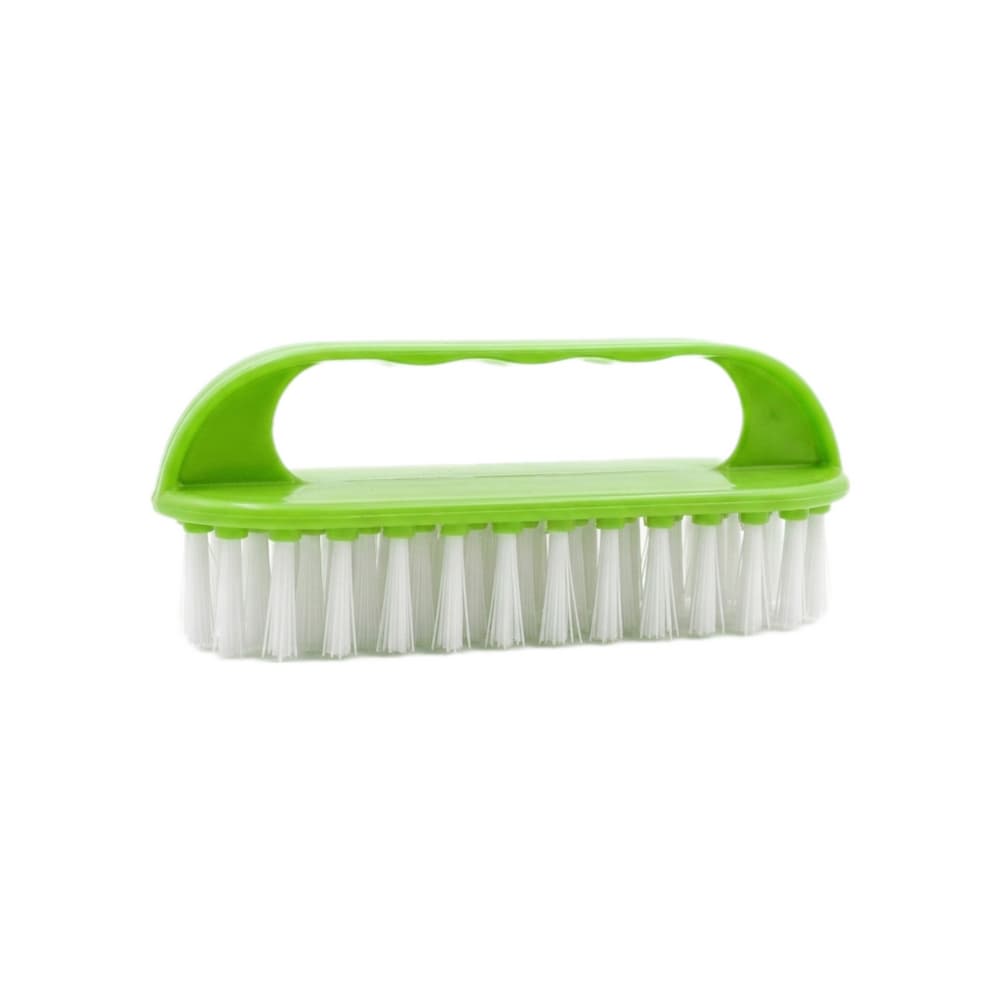 Cepillo de limpieza manual multifuncional con mango ergonómico verde XL Soluciones - Miniatura 2