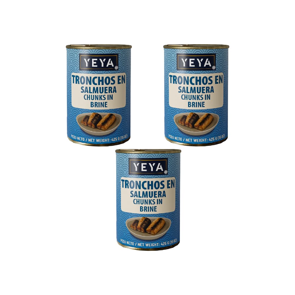 Tronchos en salmuera YEYA (3 X 425 g / 15 oz) - Imagen 1