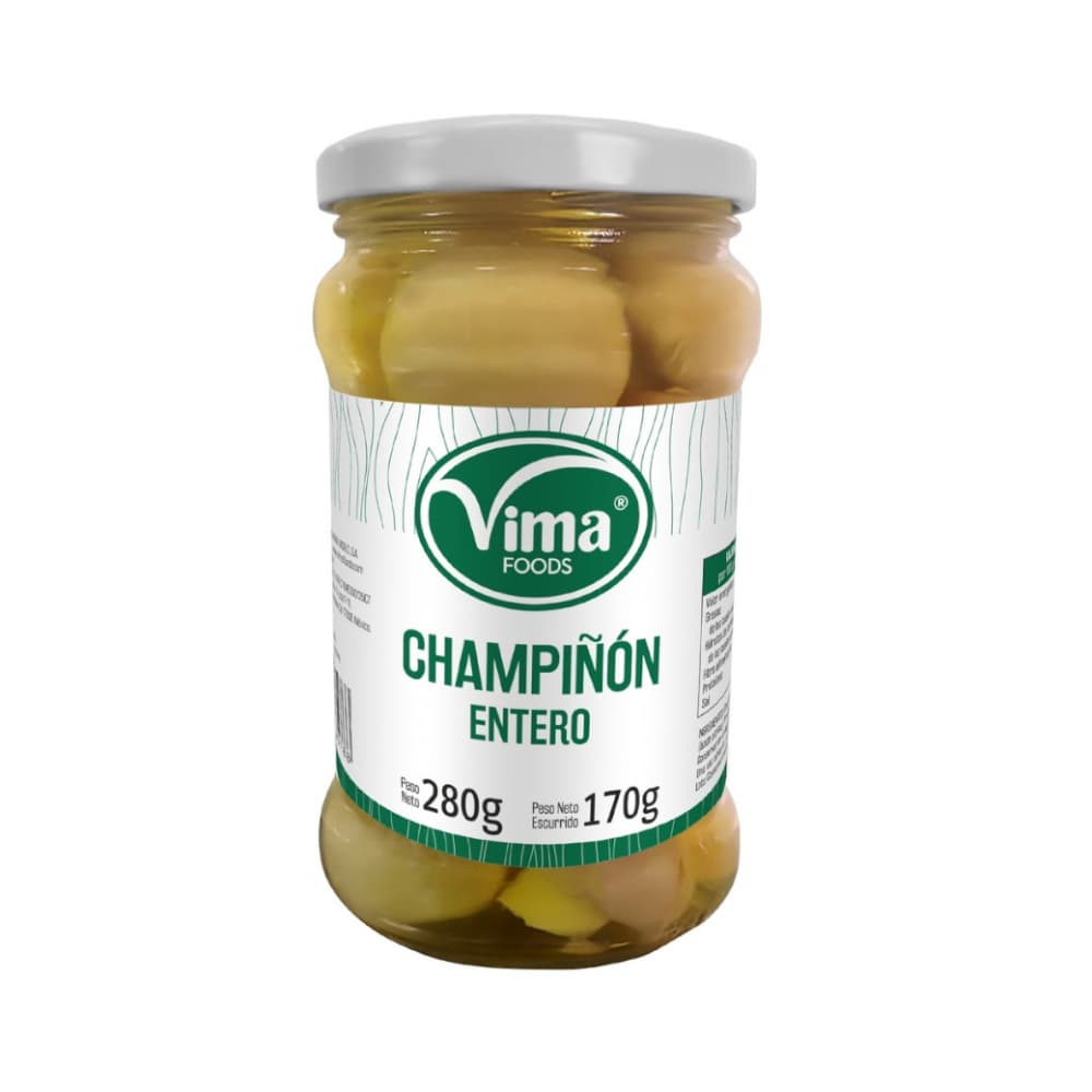Champiñon entero Vima Foods (280 g / 9.87 oz) - Miniatura 1