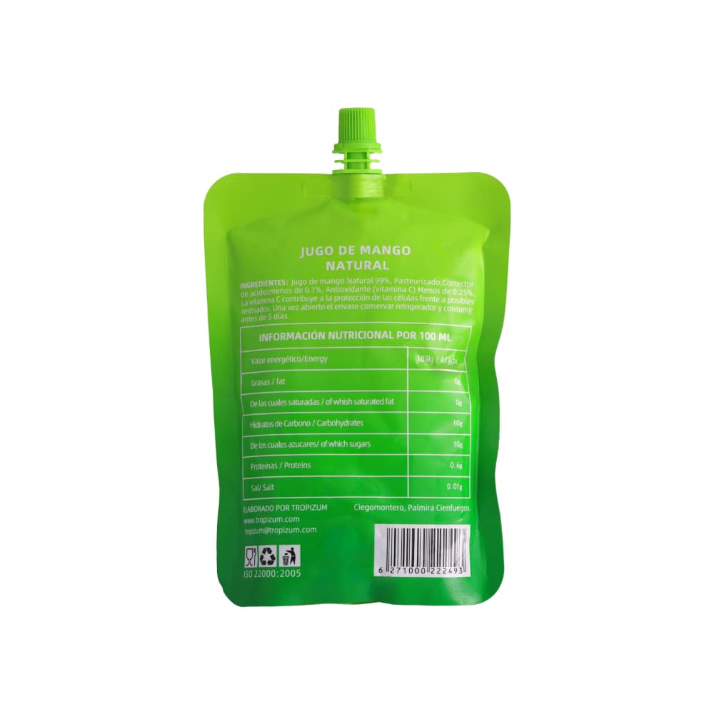 Jugo de mango Tropizum (6 x 330 ml) - Miniatura 3