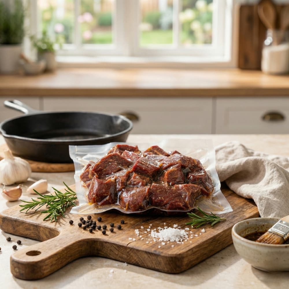 Carne de res troceada condimentada Macerados Habana (1 kg / 2.2 lb) - Miniatura 4