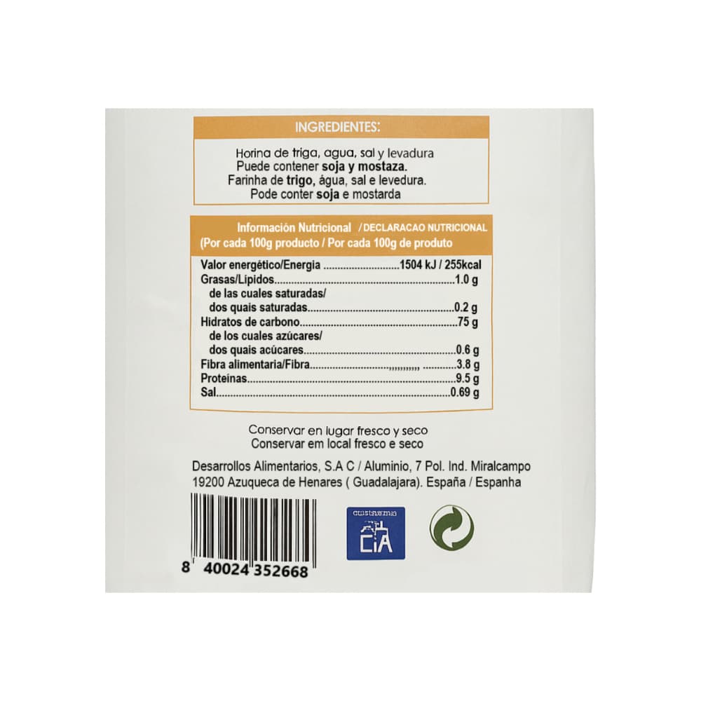 Pan rallado Vivo Chef (5 kg / 11.02 lb) - Miniatura 3