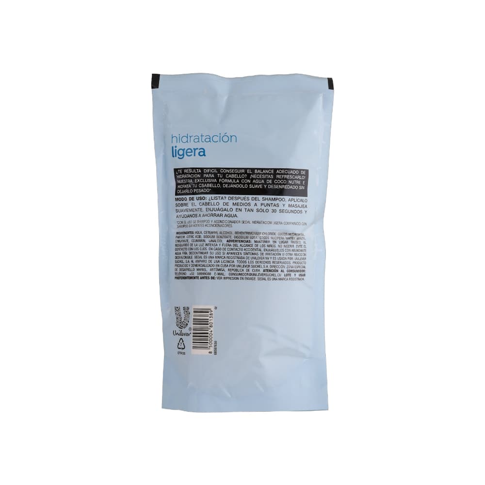 Acondicionador hidratación ligera Sedal (300 ml) - Miniatura 2
